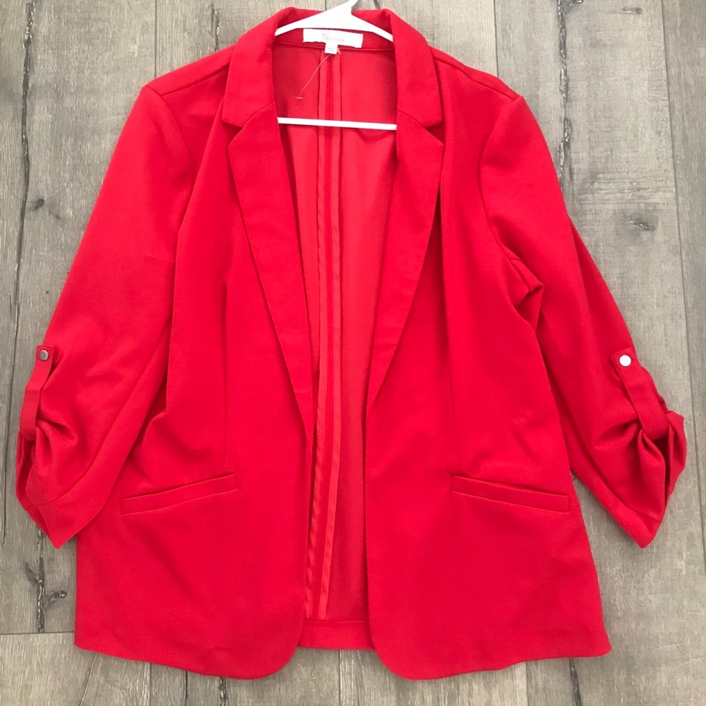 RED LARGE BLAZER